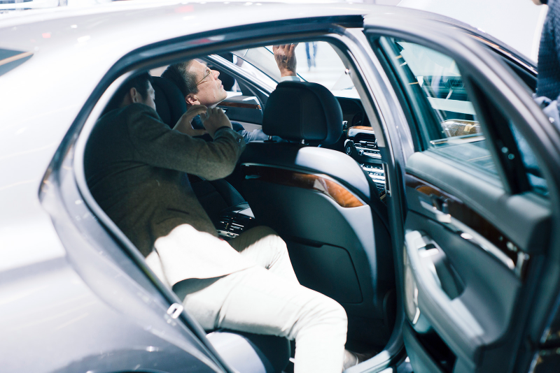 Illustration for article titled Auto Shows Are Filled With Car Companies Spying On Their RivalsÂ